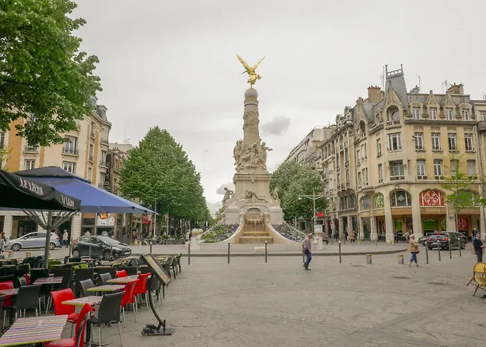 公寓 Confort Et Vue A Deux Pas Du Centre 兰斯