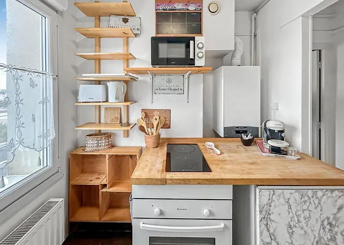 Confort Et Vue A Deux Pas Du Centre 公寓 兰斯